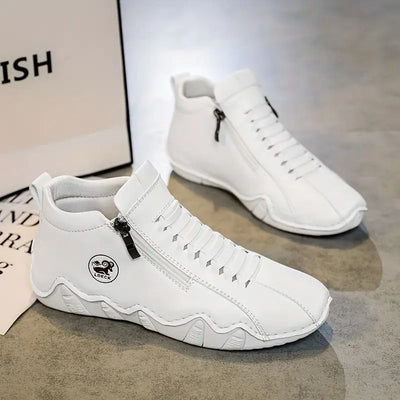 Margareth - Leather Orthopaedic Trainers