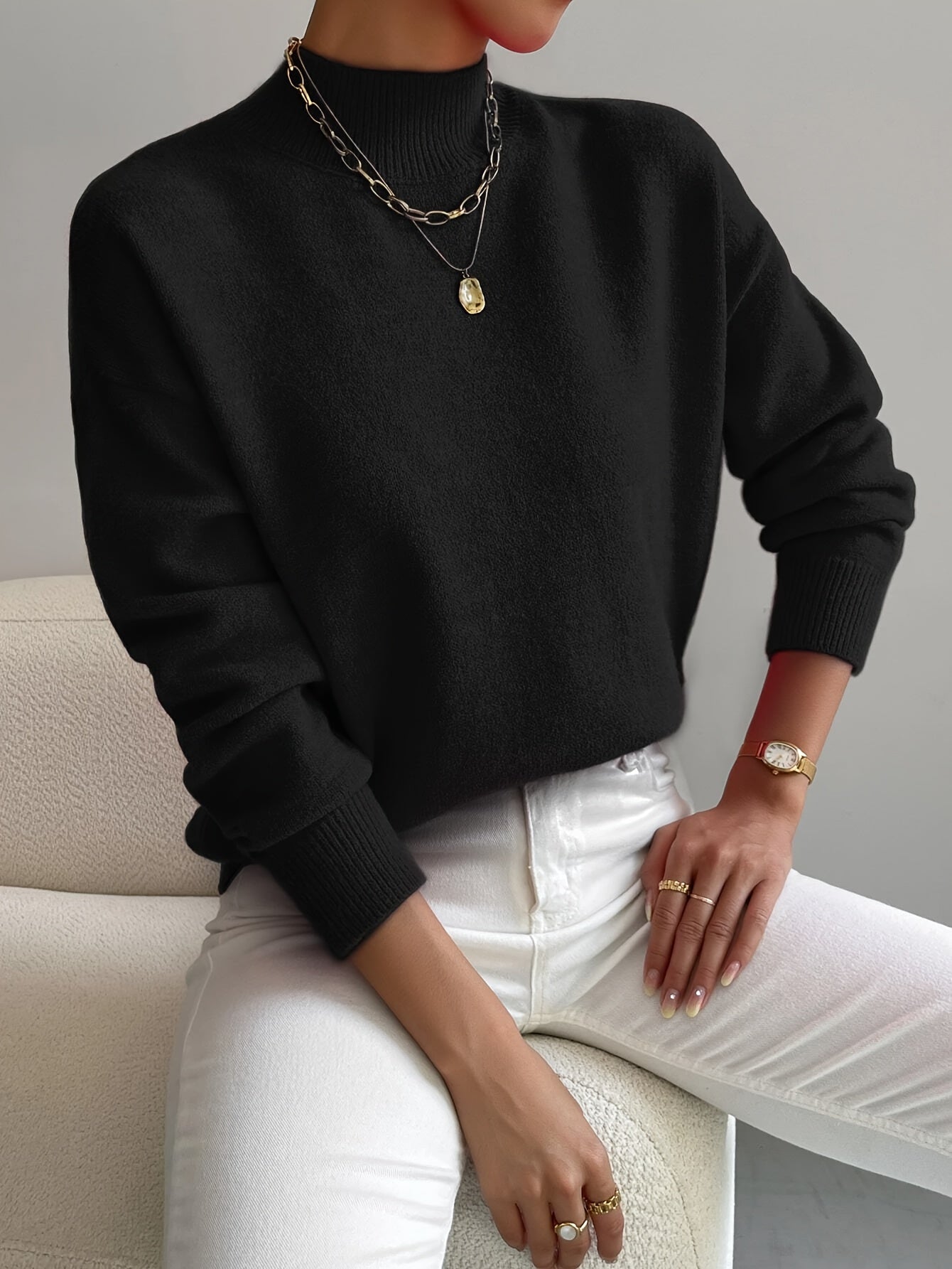 Marylena | Elegant Turtleneck Sweater