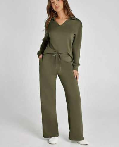 Dora | Casual Long Sleeve Two-piece Set